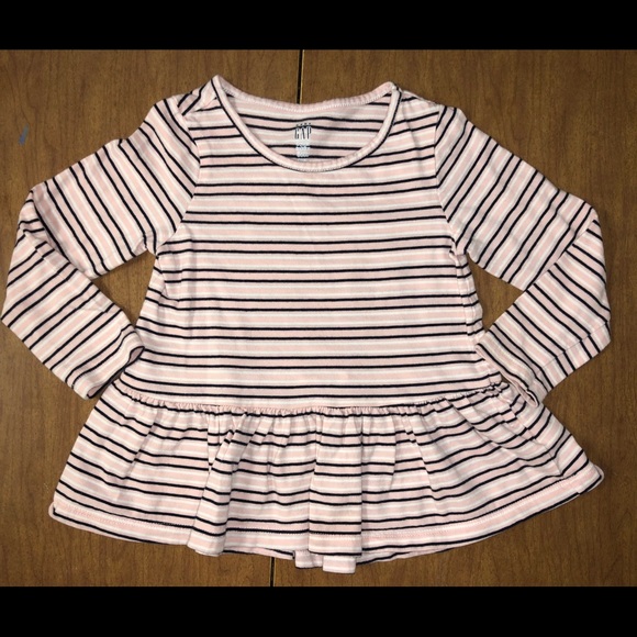 black and white striped shirt baby